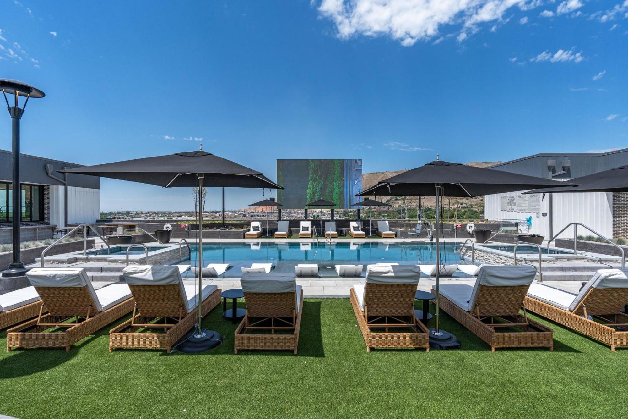 Apartament Outstanding Amenities-New Complex- Downtown Luxury Salt Lake City Zewnętrze zdjęcie