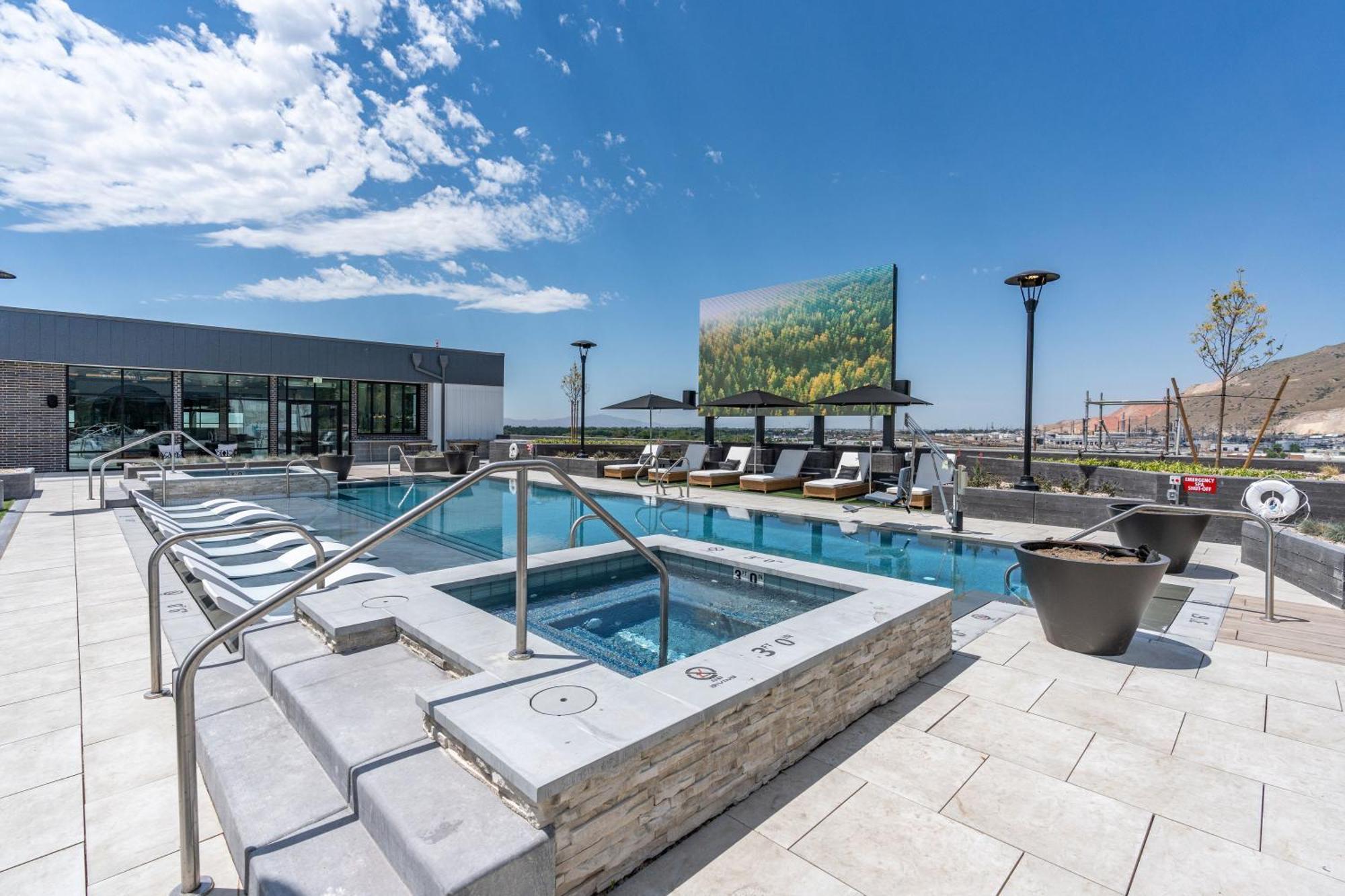 Apartament Outstanding Amenities-New Complex- Downtown Luxury Salt Lake City Zewnętrze zdjęcie